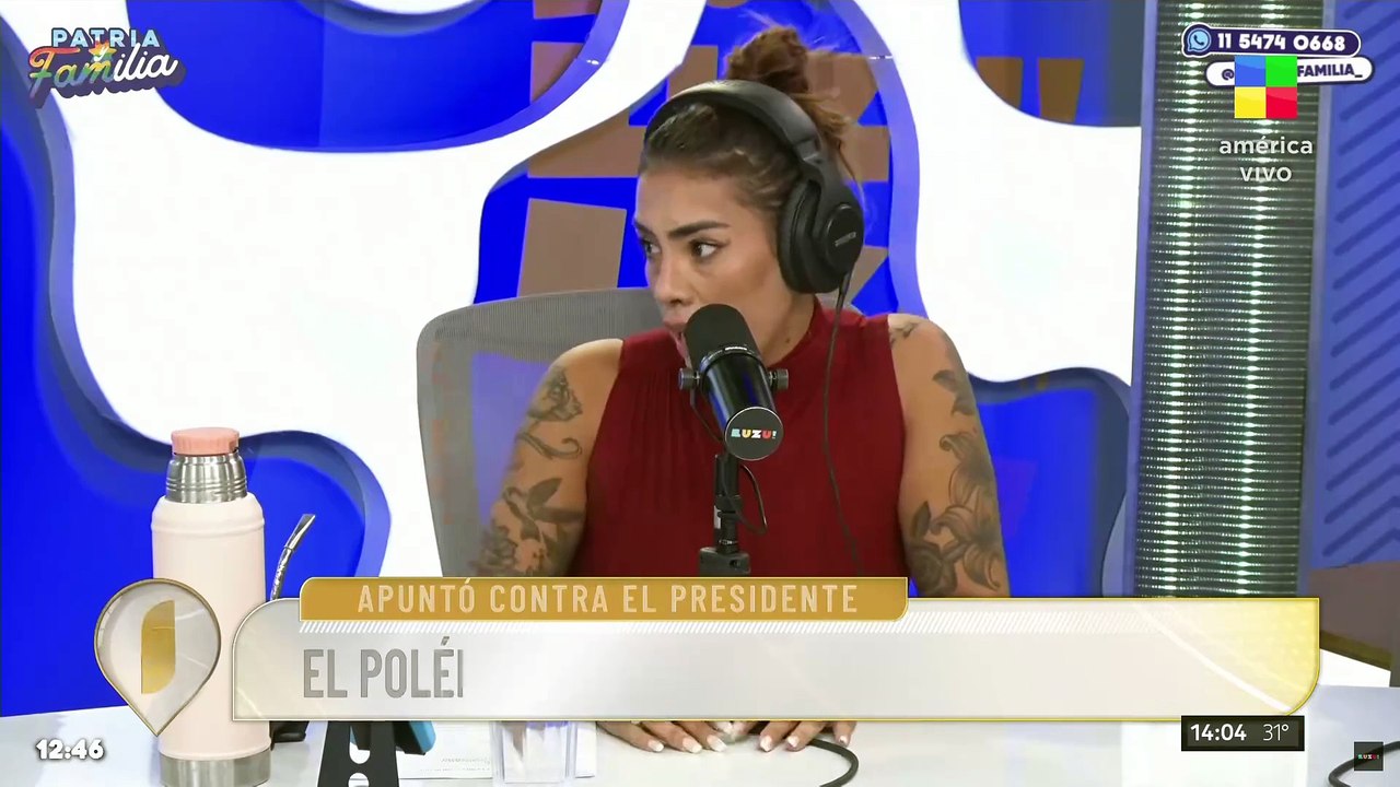 La hermana de Lali Espósito pidió disculpas tras sus polémicos dichos contra Javier Milei