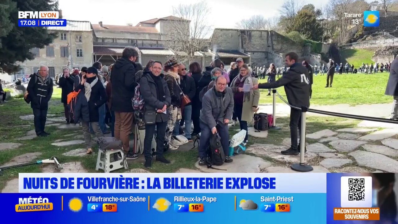 NUITS DE FOURVIÈRE : ILS SONT VENUS ATTENDRE À L'AUBE !