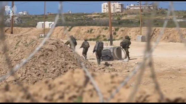 Video esercito israeliano mostra nuove operazioni di terra a Gaza