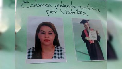 Marcha en La Vega: policía sigue prófugo por doble feminicidio