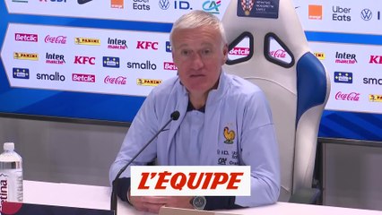Deschamps : «Tout est possible pour le positionnement de Dembélé» - Foot - Ligue des nations - Bleus