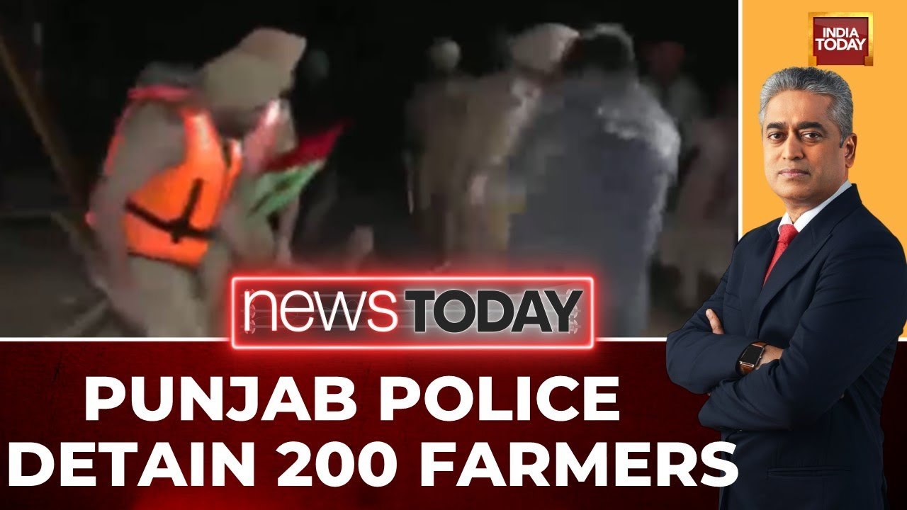 Punjab Police detains 200 farmers, removes prot...
