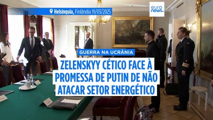 Zelenskyy cético em relação à suspensão dos ataques russos ao setor energético ucraniano