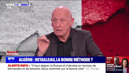 "L'armée française a été inhumaine jusqu'au bout en Algérie", déclare Jean-Michel Aphatie