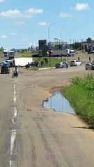 PR-323: Colisão entre caminhão e carro deixa uma vítima grave em Tapejara