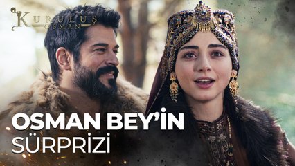 Osman Bey'in Bala Hatun'a büyük sürprizi - Kuruluş Osman 185. Bölüm
