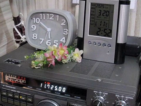 Radio NewZealand International Pascific service 11725 kHz 20th Mar. 2025 02:52 JST