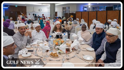 Vegetarian iftar unites people of different faiths in Dubai