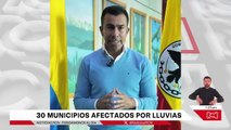 Cundinamarca en emergencia preventiva por lluvias: 51 emergencias en 30 municipios