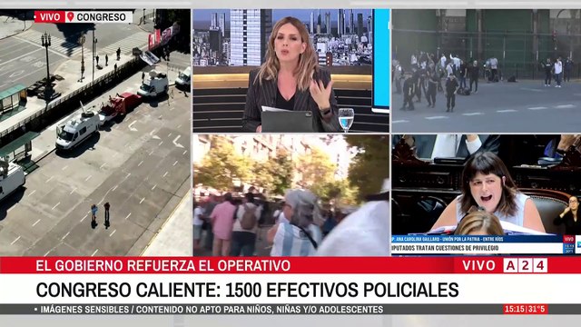 🔴 CONGRESO BLINDADO: INHIBIDORES DE SEÑAL Y DRONES CON LA SEGURIDAD DEL G20