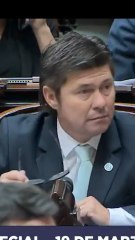 Caótica sesión de diputados en Argentina