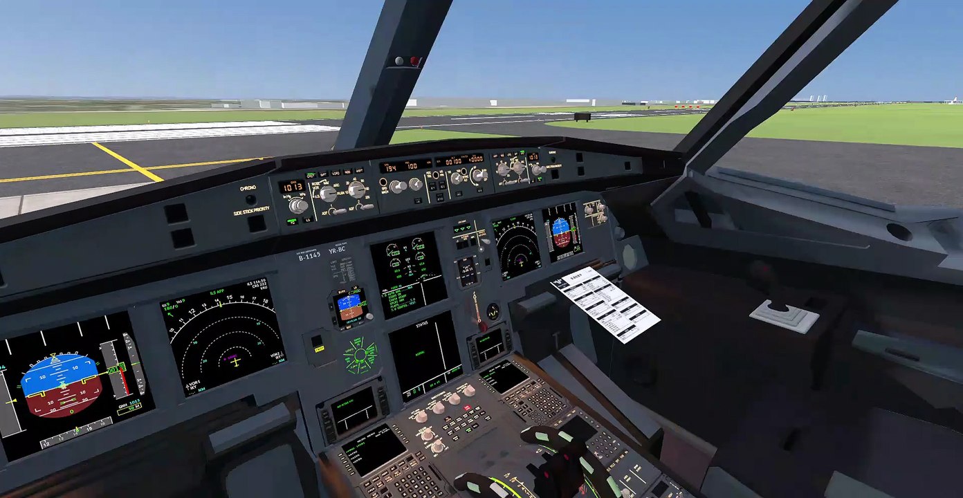VRChat in Airbus A320 Crash