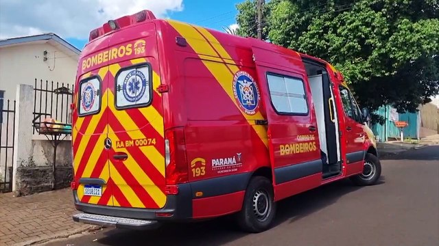 Idosa é socorrida pelo Siate com ferimentos no rosto e sangramento