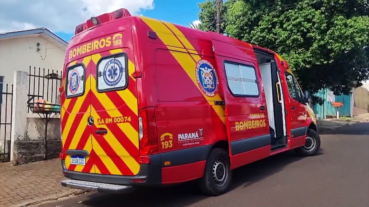Idosa é socorrida pelo Siate com ferimentos no rosto e sangramento
