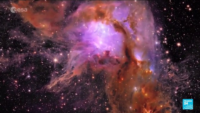 European telescope studying the dark universe unveils new images of distant galaxies