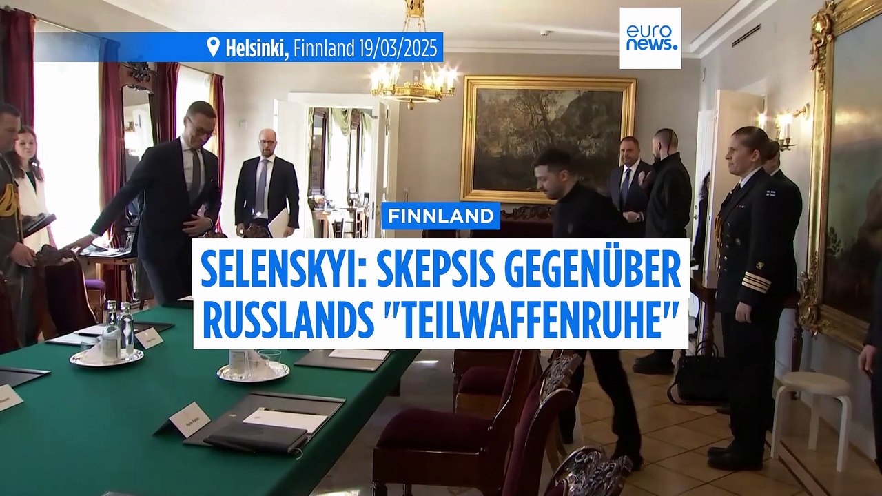 Selenskyj skeptisch bezüglich 'Teilwaffenruhe'