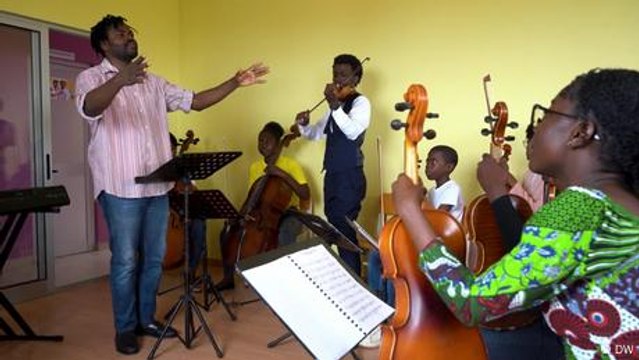 Music, art changing lives for Angolan street children