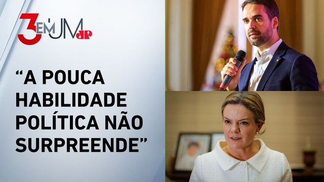 Eduardo Leite rebate falas de Gleisi sobre dívidas dos estados