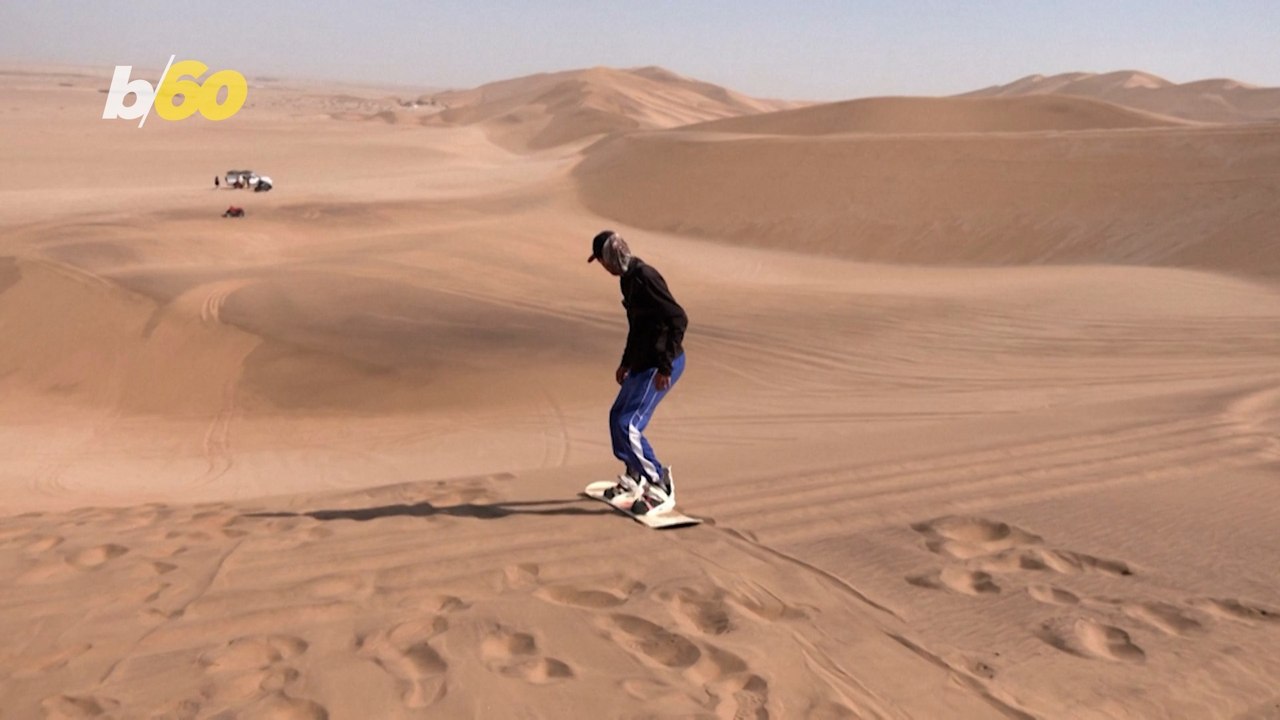 Straight Out of Dune! In This One Town in Nambia, Sandboarding Is All The Rage