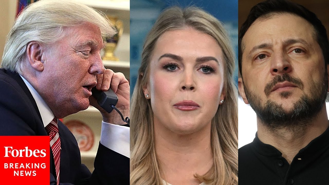 Karoline Leavitt Shares Statement From NSA In Response To Trump-Zelensky Phone Call