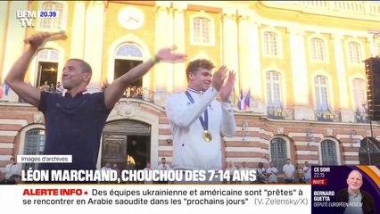 Léon Marchand, nouvelle personnalité préférée des jeunes