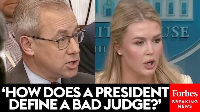 Karoline Leavitt Grilled On Trump Calling For Impeachment Of Judge Who Blocked Deportation Flights