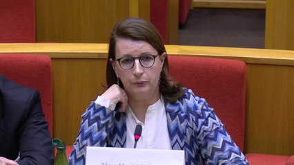 La commission d’enquête va saisir Gérard Larcher, après l’audition de la PDG de Neslé Waters