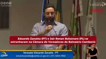 Decisão de Eduardo Bolsonaro de ficar nos EUA causa arranca-rabo em Balneário