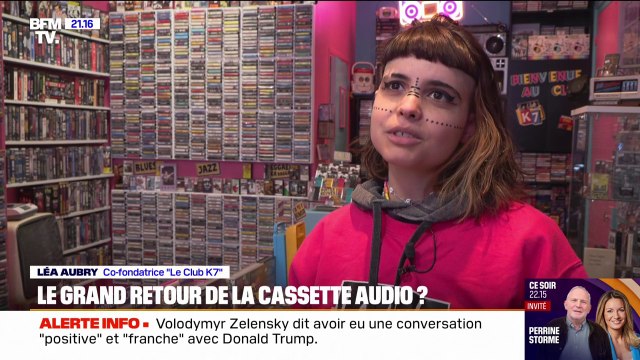 Les cassettes audio de nouveau à la mode ?