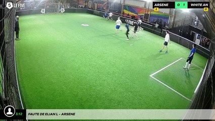 Faute de Elian L - Arsene
