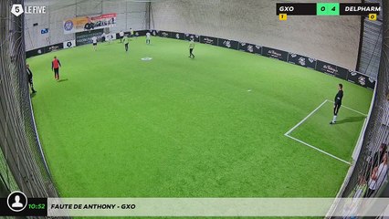 Faute de Anthony - Gxo