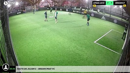 Faute de Julien C - Bredin Prat Fc