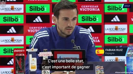 Espagne - 35 matches d'invincibilité pour Fabian Ruiz avec la Roja : "Pousser cette série le plus loin possible"