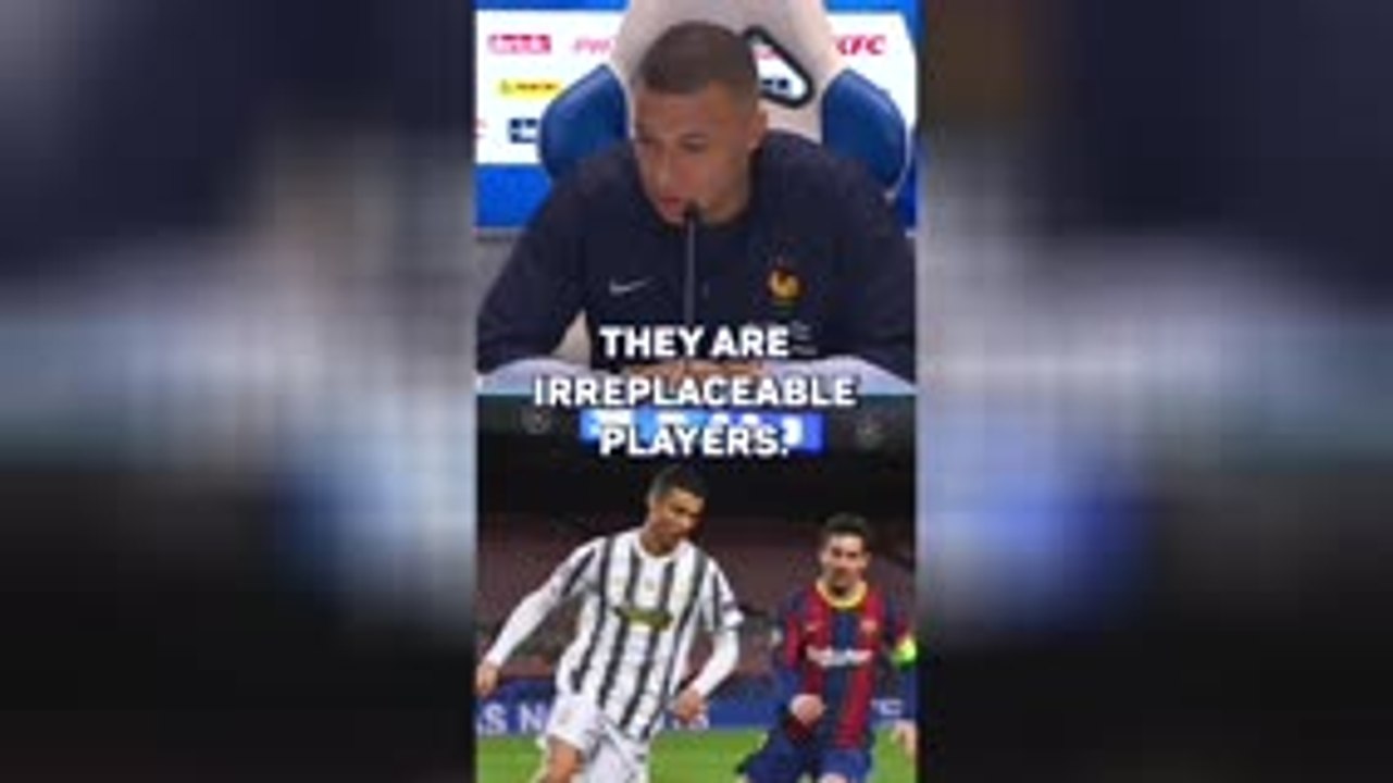 Mbappe 'not trying to replace' Ronaldo and Messi