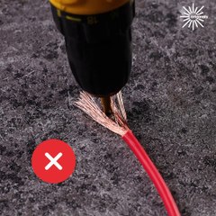The right way to staple electrical wires! 🔧🔌