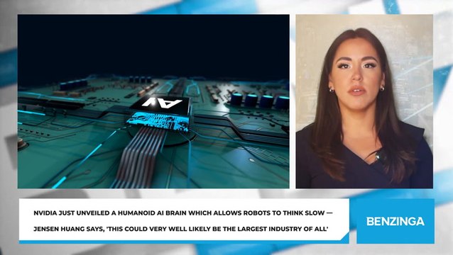 Nvidia Just Unveiled A Humanoid AI Brain Which Allows Robots To Think Slow — Jensen Huang Says, 'This Could Very Well Likely Be The Largest Industry Of All'