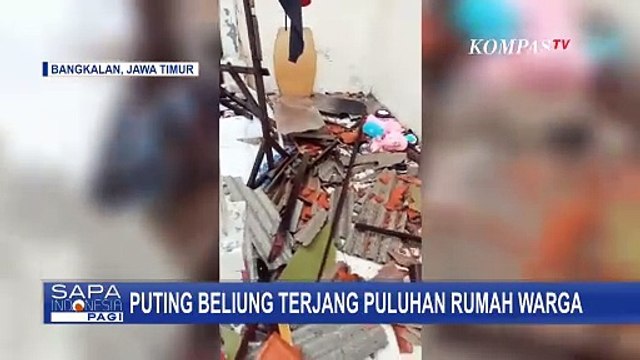 Puting Beliung Terjang Bangkalan Madura, Begini Cerita Warga: Ketakutan!