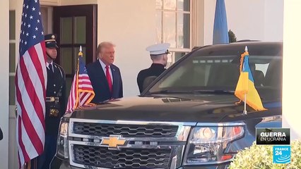 Trump califica de muy "buena" su conversación telefónica con Zelenski