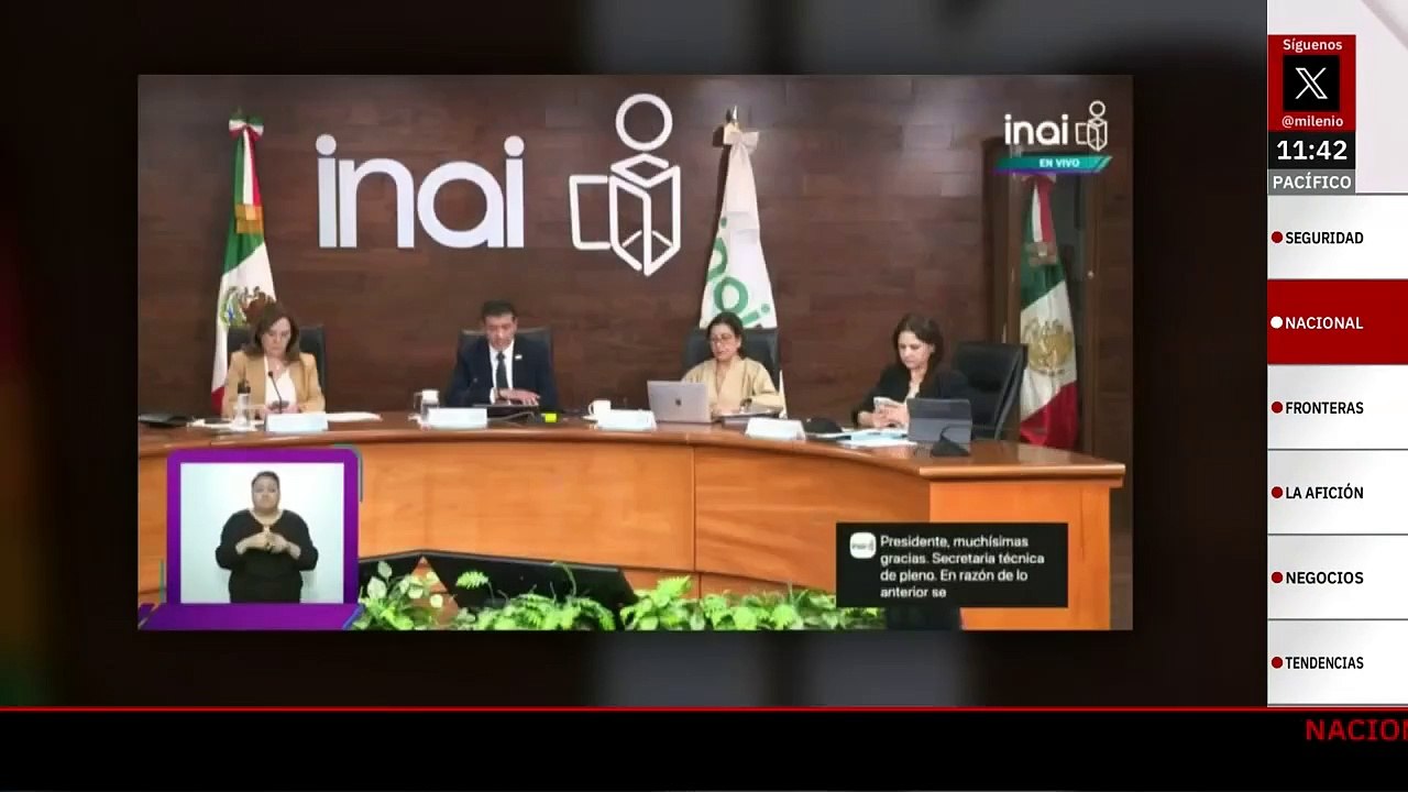 Trabajadores del INAI bloquean Insurgentes Sur; exigen liquidación