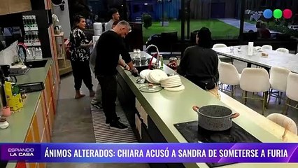 Chiara y Sandra se cruzaron en Gran Hermano 2024