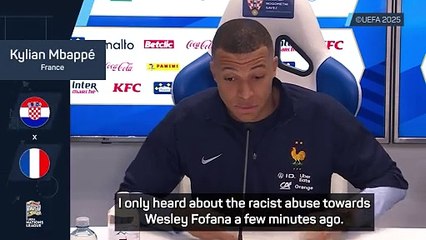 Nothing is changing - Mbappe on 'pathetic' racist abuse towards Fofana