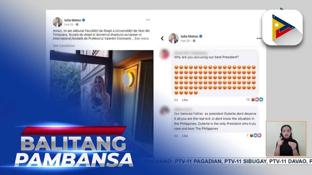 ICC Assistant to Counsel Atty. Conti, iginiit na posibleng makasama sa kaso ni FPRRD ang online-batikos ng supporters