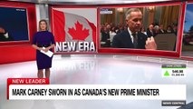 Hear what Canadas new prime minister said about Trump after being sworn in