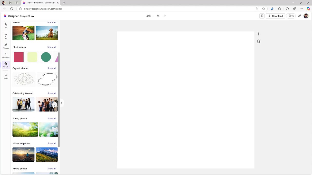 Microsoft Designer Section 25 Image Adjustment