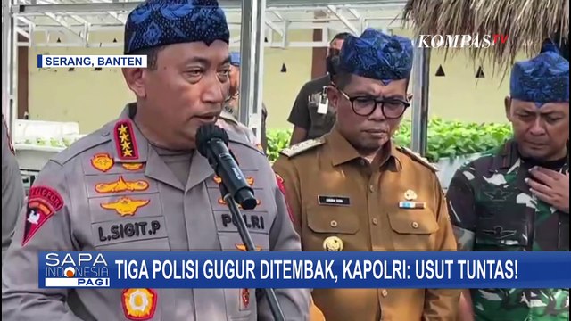 [FULL] Update Proses Hukum 3 Polisi Gugur Ditembak di Lampung dan Kesepakatan Kapolri-Panglima TNI