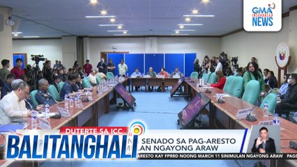 Imbestigasyon ng Senado sa pag-aresto kay FPRRD, sinimulan ngayong araw | Balitanghali