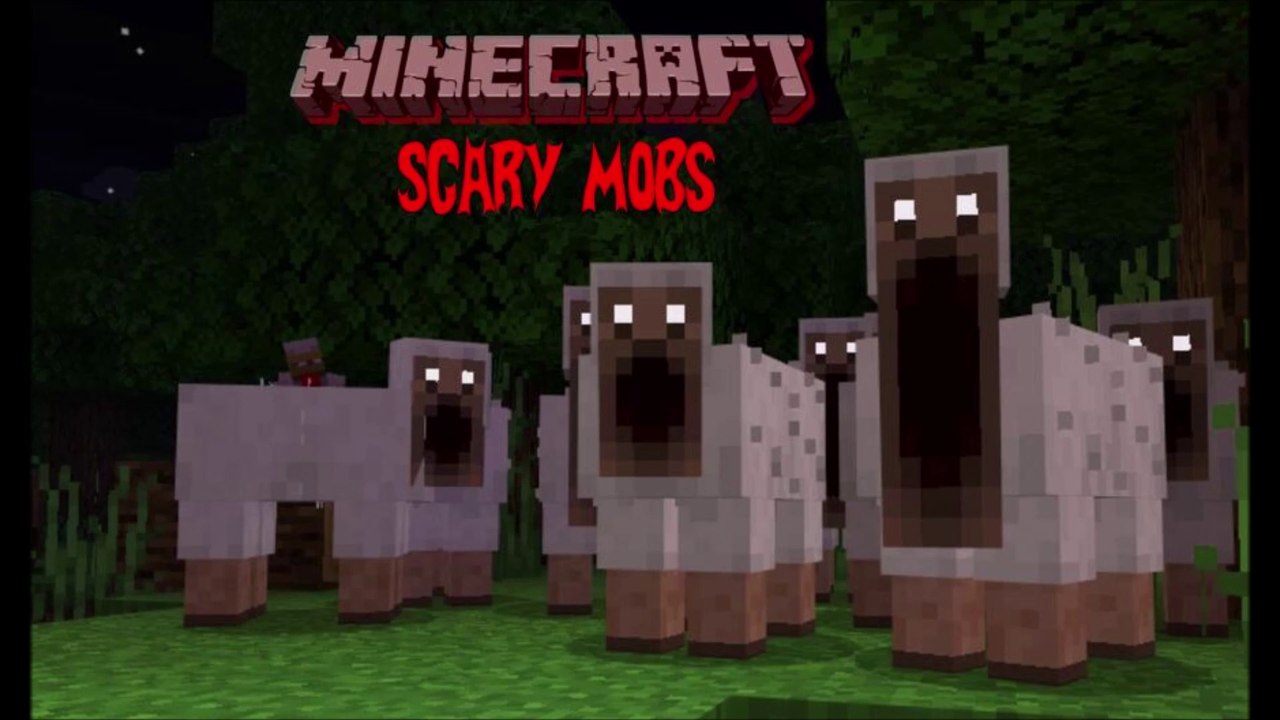 Die gruseligste nacht meines lebens | minecraft scary mobs 🌕 #001