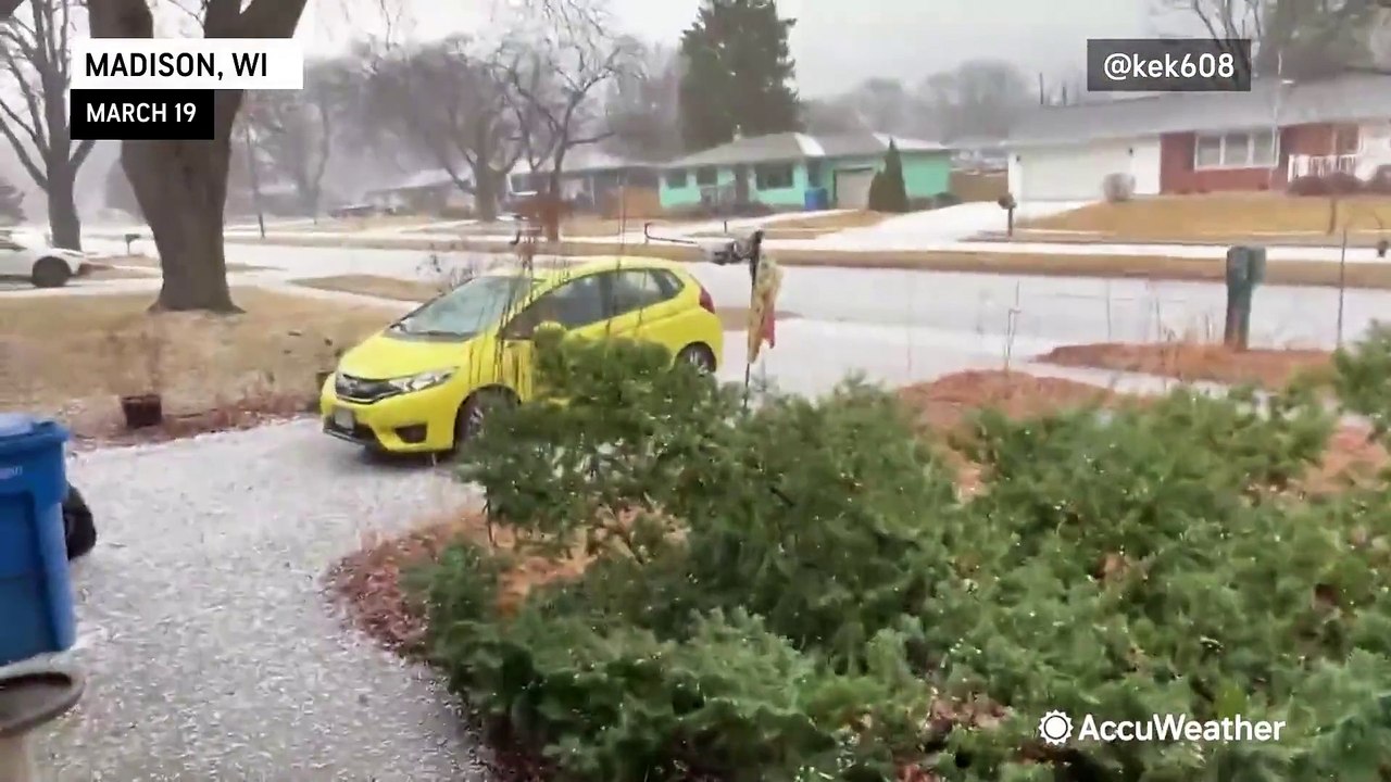 Severe storms hammer the Midwest