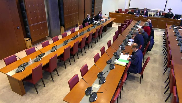 MECSS : M. Pierre Pribile, directeur de la sécurité sociale, Mme Bénédicte Colnet, cheffe de bureau de Produits de santé, et M. Harry Partouche, sous-directeur des études et des prévisions financières - Mercredi 19 mars 2025