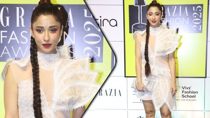 Nyra Banerjee's Crystal White Charismatic Avatar For The Glamorous Grazia Fashion Awards 2025!